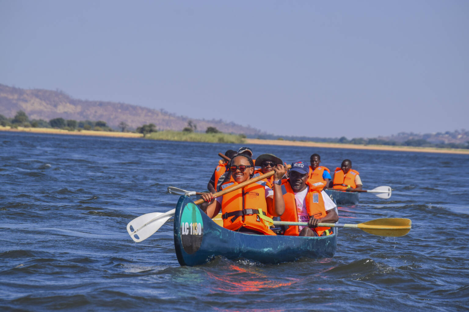 Canoeing safari